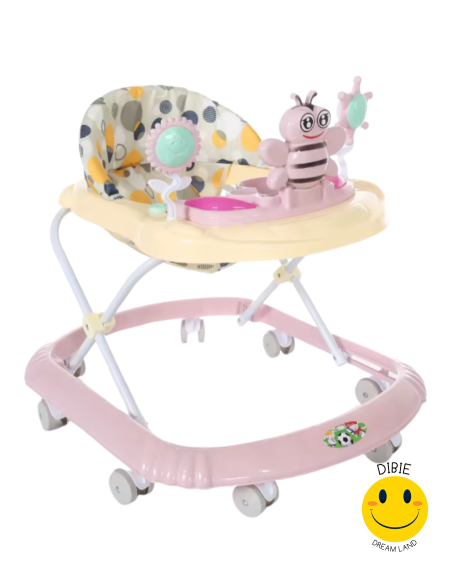 👶 مشاية أطفال مع مركز ألعاب تفاعلي