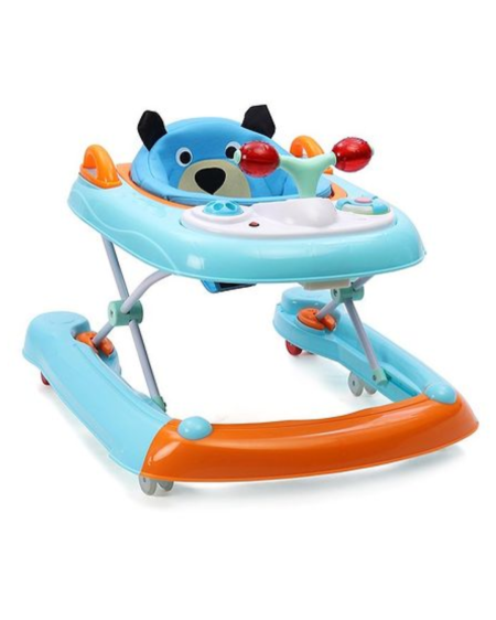 👶 مشاية أطفال موسيقية مع طاولة ألعاب