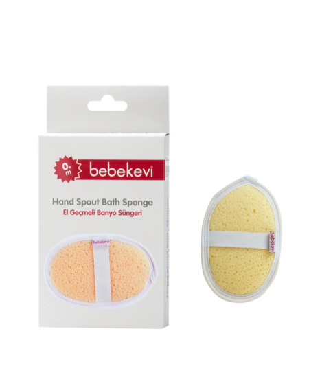 إسفنجة استحمام بيد مريحة للأطفال