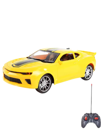 سيارة "كامارو" صفراء تعمل بالتحكم عن بعد