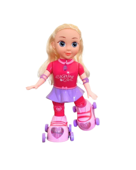 دمية آيمي المتزلجة للأطفال Skating Girl Amy – تمشي وتغني وترقص مع أضواء LED وموسيقى