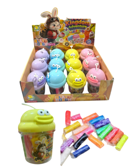 علبة الملتينة على شكل بطة -14 لون