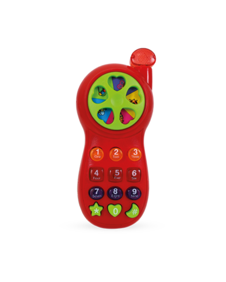 🐞 هاتف الأطفال التعليمي  – Pica-Pau Joaninha Toy Phone