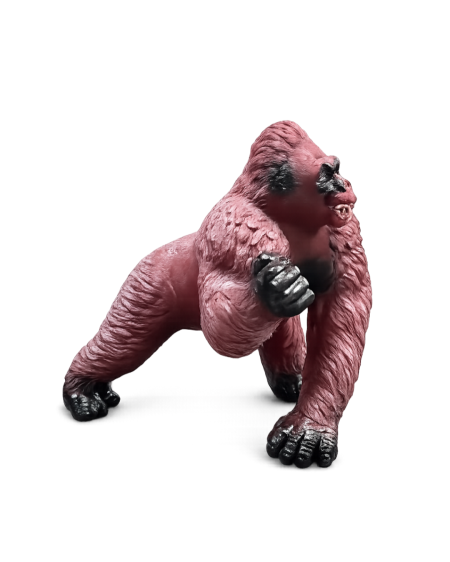 🦍 غوريلا المفترس – مجسم واقعي للديكور واللعب مع صوت Gorilla Figure🌿