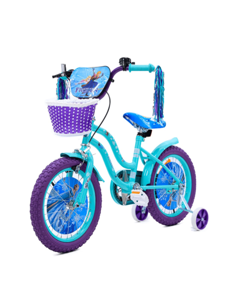 بسكليت  فروزن نمرة 12/14/16 – تصميم آنا وإلسا من ديزني ❄️🚲