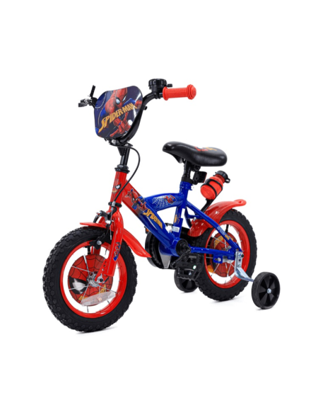 بسكليت نمرة 12/14/16 سبيدرمان  الأصلية-دزني – تصميم رياضي مع عجلات مساعدة 🕷️🚲