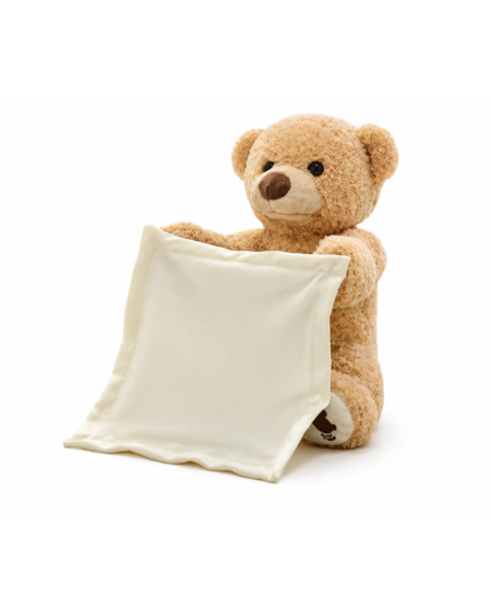 🐻✨ دب بيكابو التفاعلي للأطفال – Peekaboo Bear