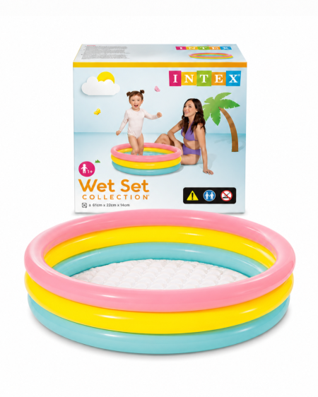 بركة أطفال إنتكس ملونة قابل للنفخ 86سم – Wet Set Collection