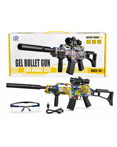 بارودة جيل بولت كهربائية G36 مع بطارية 7.4V