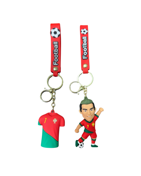 ميدالية مفاتيح كريستيانو رونالدو CR7 ثلاثية الأبعاد 🇵🇹⚽🔥
