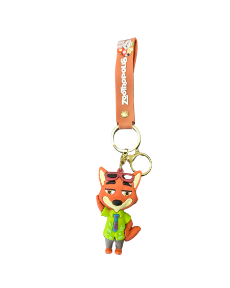 ميدالية مفاتيح  الثعلب من فيلم  "زوتوبيا" (Zootopia)🦊🧡✨