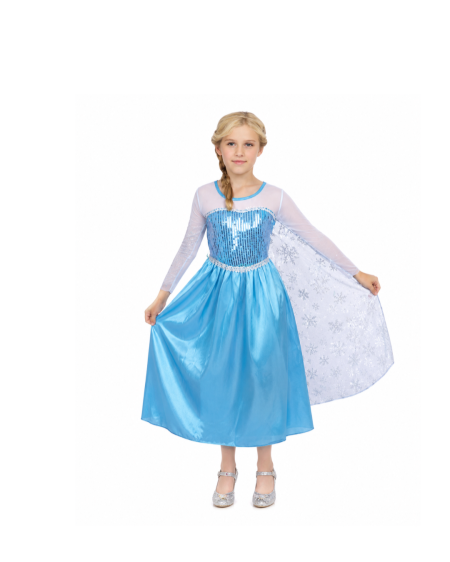 فستان تنكّر الأميرة إلسا للأطفال ❄️👗