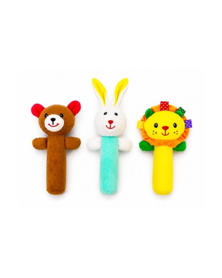 🧸 لعب ناعمة محشوة للأطفال – Baby Rattle Plush Toys 🌈