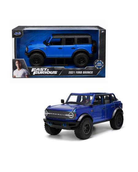 🚙 سيارة فورد برونكو 2021 مكشوفة – معدن Die-Cast