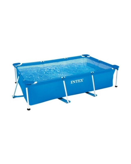 🏊 مسبح إنتكس مستطيل بإطار معدني 300 × 200 × 75 سم