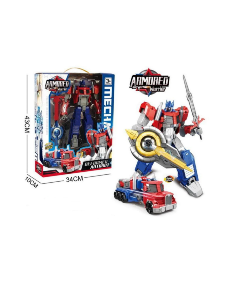 لعبة أوبتيموس برايم المتحولة إلى شاحنة مع ملحقات – Transformers