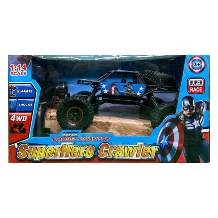 🚙 سيارة التحكم عن بعد SuperHero Crawler 4x4