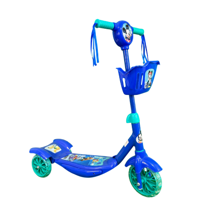 🛴 سكوتر ميكي ماوس الموسيقي والمضيء 🛴