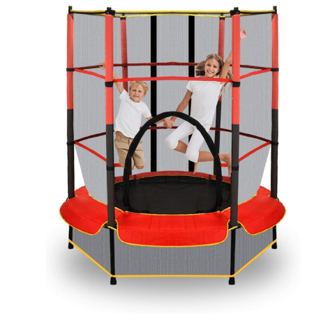 🏰 ترامبولين أطفال آمن وممتع – بحجم 160×140 سم 🧸✨