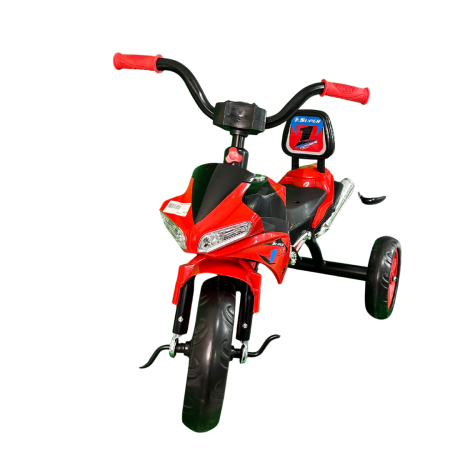 🏍️ دراجة SUPER RACING للأطفال 🚦  🚲 ثلاثية العجلات