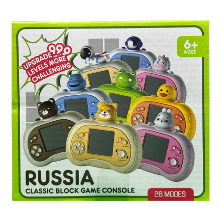 🎮🐻 لعبة الفيديو الكلاسيكية الحيوانية – Russia Game Console 🐰🎉( اتاري )