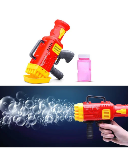 🫧 مسدس الفقاعات 24 فتحة – Bubble Gun