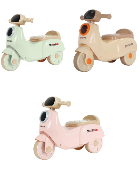 سكوتر الأحلام تصميم أنيق وألوان ناعمة