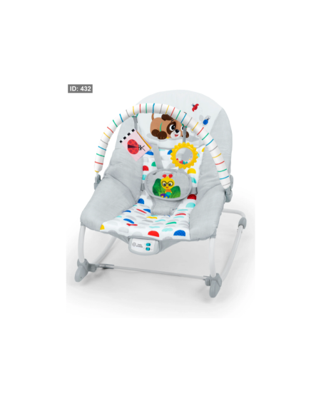 كرسي هزاز وموسيقي للأطفال – Baby Einstein Dean’s Discovery Spot ✨