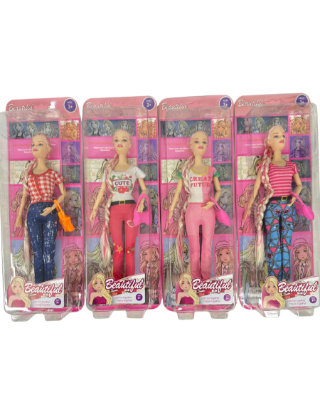 💖 دمية BEAUTIFUL – دمية الأناقة العصرية! 👗✨