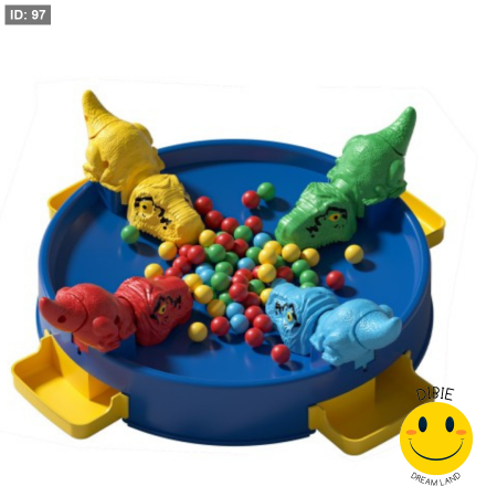 لعبة تحدي دينصورات مع كرات