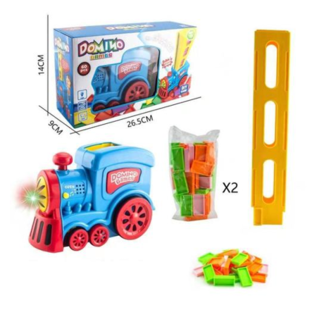 قطار الدومينو حجم وسط