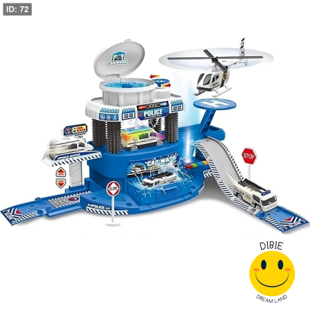 كراج شرطة مع مغسلة سيارات