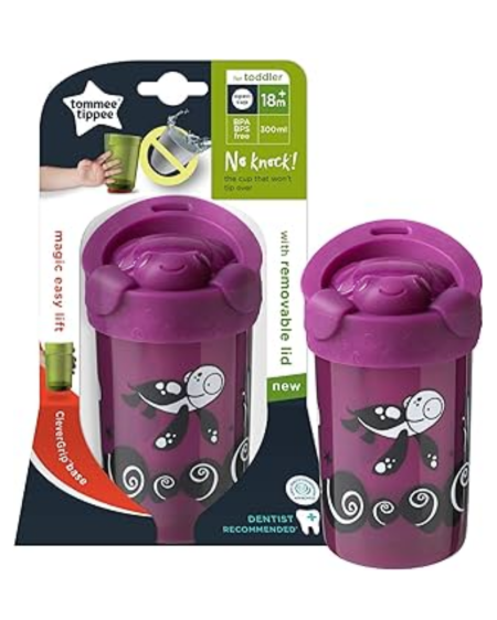 كوب الأطفال المفتوح المانع للانقلاب Tommee Tippee No-Knock 🐢🥤