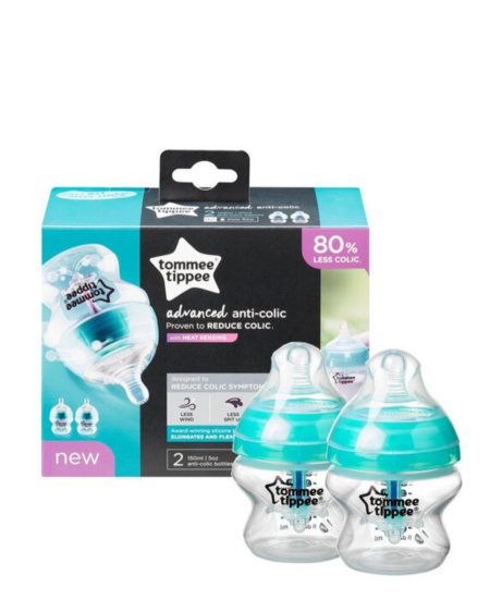 🍼💙 رضّاعات Tommee Tippee Advanced Anti-Colic – مضادّة للمغص بنسبة ‎80%‎ 👶