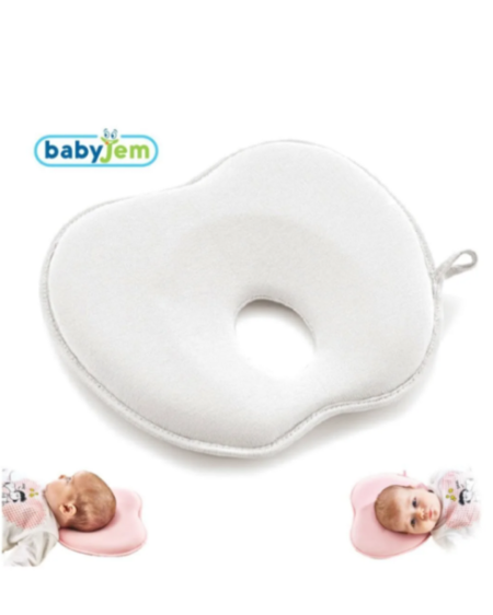 💤👶 وسادة نوم الطفل لمنع تسطّح الرأس – Baby Flat Head Pillow من Babyjem