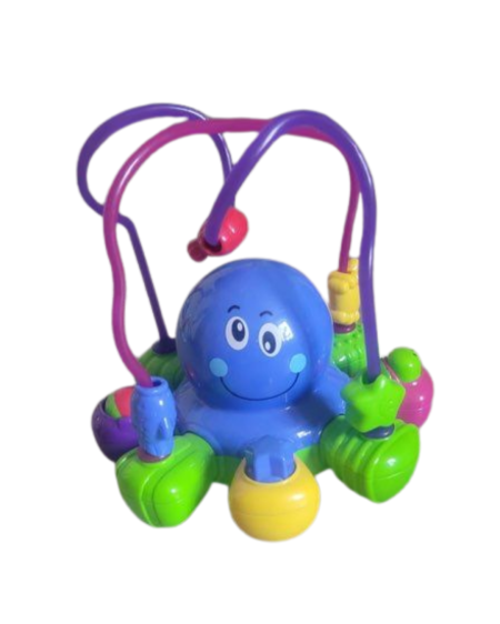 🐙🎨 لعبة الخرز المتاهة للأطفال – Baby Baby Bead Maze Toy