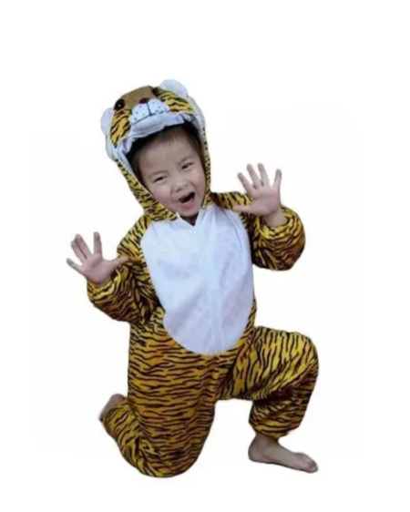 زيّ تنكّر النمر الصغير للأطفال 🐯🧡