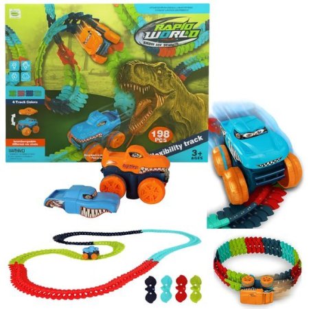 سكة سيارات تمساح 198 فطعة