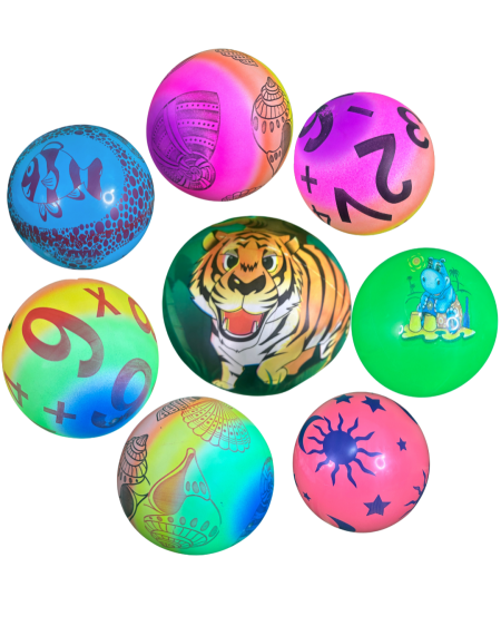 كرات شاطئ قابلة للنفخ للأطفال 🐟🏖️