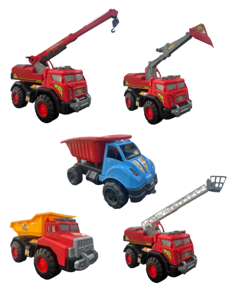 شاحنات البناء المتحركة للأطفال